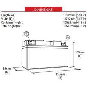 Resim Bs Battery Btx9 Sla Motosiklet Aküsü Sla Tipi 
