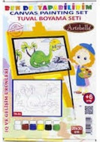 Resim Artebella Tb-01 Tuval Boyama Seti 20x30 Cm 