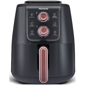 Resim Homend Airfryday 2508H, 4 Litre Sıcak Hava Fritözü Airfryer 