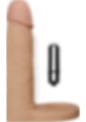 Resim Odins Shop LV1131 15 CM Realistik Titreşimli Penis Halkası 