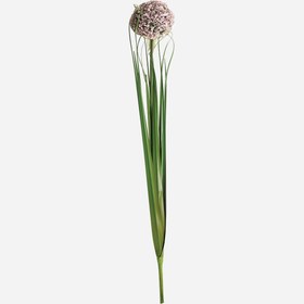 Resim Allium Yapay Çiçek Lila 