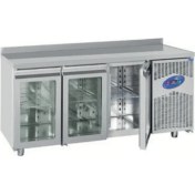 Resim CSA Karacasan 474 Lt (430 Çelik) 200 cm Üç Kapılı 700'Lük Tezgah Tipi Buzdolabı 