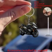 Resim 2D Düz Akrilik Anahtarlık (Siyah Şövalye), Akrilik Kişilik Süs, Ev ve Tatil Dekorasyonları için Uygun Yaratıcı Kolye Tasarımı, Dekorasyonu Seven Arkadaşlar İçin Mükemmel Hediye, İdeal Doğum Günü ve Parti Hediyesi, 2D Düz 