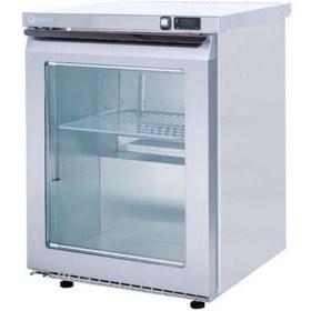 Resim İceinox Tezgah Altı Mini Derin Dondurucu Cam Kapılı 140 Lt 