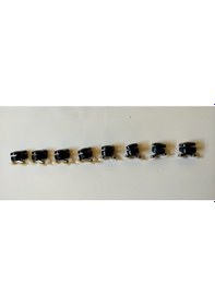 Resim Alika Metal Siyah Cam Duşakabin Tekeri Siyah 