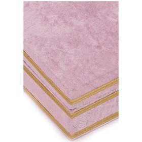 Resim Ihvanonline Kadife Kaplı Sandık Hediyelik, Dekor Pembe 