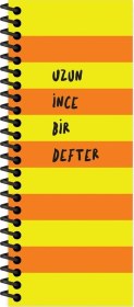 Resim Keskin 8 21 Cm 140 Yp.düz.spr.sert Kap.uzun Ince Bi Defter - Turuncu 0 