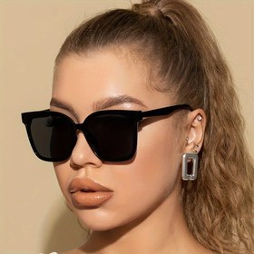Resim Kadınlar ve Erkekler için Büyük Kare Moda Vintage Gradyan Tonları ile Moda Partisi 