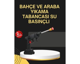 Resim Marsilyan 48V Şarjlı Basınçlı Yıkama Tabancası Köpük ve Çift Nozul 2025 Model 