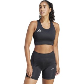 Resim Adi̇das Adizero E Crtop Kadın Siyah Koşu Tişört 