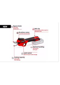 Resim Einhell GP-LS 18/28 Li BL - Solo Akülü Budama Makası (Akü ve Şarj Hariç) - 3408320 