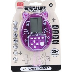 Resim Nostaljik Tetris Oyun Konsolu Kedi Desen 3 Asorti 