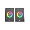 Resim Lenovo Lecoo DS100 Hoparlör 1+1 USB RGB Siyah 