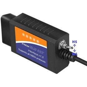 Resim ELM327 USB V1.5 OBD2 Araç Arıza Tespit Cihazı Ford Tam Uyumlu 