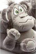 Resim Unisex Hayvanlı Panduf - Maymunlu Ev Içi Yeni Sezon Panduf Funny Monkey 
