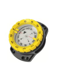 Resim Willowhaven Sarı Su Geçirmez Elastik Pusula - Dayanıklı Abs/pvc Kamp Ve Dalış Navigasyon Aleti 