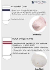 Resim U.S. Polo Assn. U.s. Polo Assn Kız Bebek Pembe Çorap Pembe 