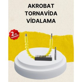 Resim Zero Land Drnds Akrobat Vidalama Uç Seti 12 Parça Profesyonel Dar Alan Kullanım 