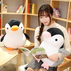 Resim Penguin plush toy - Black / 25cm 