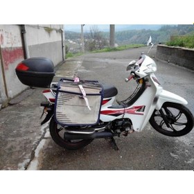 Resim Halı Heybe Motorsiklet. Motosiklet. Scoter. Cg. Cub. Ybr 