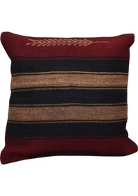 Resim Zehra Abla Halı Yeni El Dokuma Dekoratif Kilim Kırlent Yastık Kılıfı 6471 Çok Renkli 