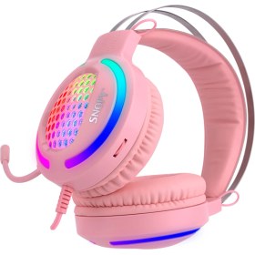 Resim Snopy SN-GX82 Pınky 3,5mm Gaming Oyuncu Mikrofonlu Kulaklık 