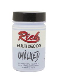 Resim Supertrend Multi Decor Chalked Akrilik Boya 100 Cc. 4550 Bebek Mavi Bebek Mavi 