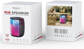 Resim Yesido 10W Dahili Hoparlörlü 2500 mAh Bataryalı BT 5.3 RGB Kablosuz Mini Hoparlör 