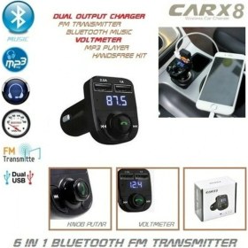Resim İntora Bluetooth Fm Transmitter Car X8 