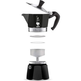 Resim Bialetti Durnes - Bialetti Moka Express Siyah 3 Cup / Moka Pot 