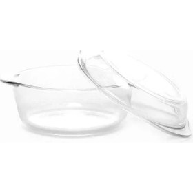 Resim Siyah Borcam Orta Tencere, Dayanıklı ve Şık Mutfak Gereçleri 