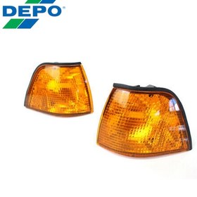 Resim Bmw E36 Sedan 4Kapi Turuncu Sinyal Lambasi Seti Depo Marka 465532144 