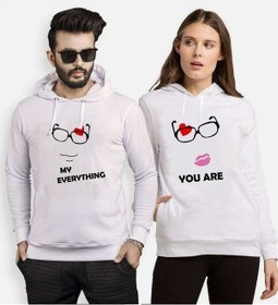 Resim Tshirthane My Everything Sevgili Kombinleri Kapüşonlu Kombini 