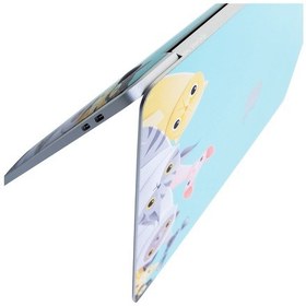 Resim Apple Uyumlu MacBook Pro Kılıf 13inç M1-m2 Sticker Kaplama Laptop Koruyucu A2338 İle Animal03 Açık Yeşil 
