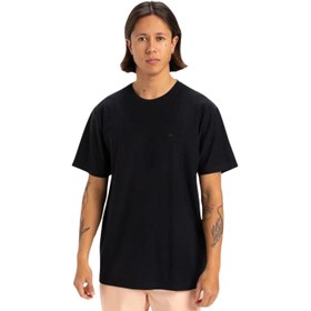 Resim Quiksilver Slub Roundneck Erkek Siyah Tişört 