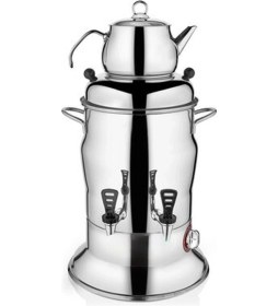 Resim Kutlu Ticaret Kutlu 2 Demlikli 7 Lt Çay Semaveri-73582 