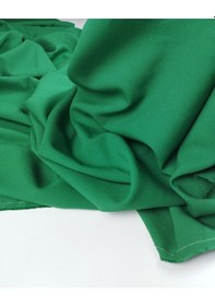 Resim Çimen Yeşili Renkte Krep Kumaş En 140 Cm X Boy 370 Cm -9640 Renkli 