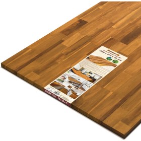 Resim INTERBUILD REAL WOOD Acaciafsc Panel, 1880X914X26 Mm, Altın Tik 