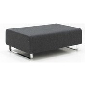 Resim Dekormila Iron Puf Gri 