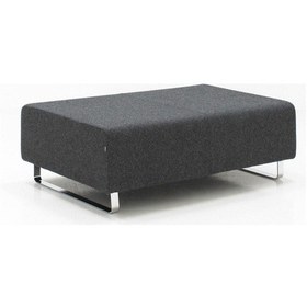 Resim Dekormila Iron Puf Gri 