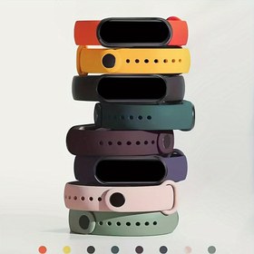 Resim Mi Band 8/7/6/5/4/3 Kayış Spor Silikon Yedek Bileklik - Çoklu Renk Seçenekleri, Dayanıklı TPU Malzeme, Güvenli Tang Toka, Xiaomi Mi Band 4/5/6/7/8/9 ile Uyumlu (Pil Dahil Değil), Giyilebilir Teknoloji Aksesuarı, Akıllı Saat Aksesuarı, Modern Aksesuar, Rahat Uyum, Aktif Kullanıcılar 