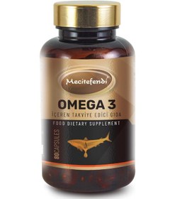 Resim Mecitefendi Omega 3 İçeren Takviye Edici Gıda (80 Kapsül 1300 MG 