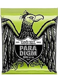 Resim Ernie Ball P02021 Elektro Gitar Tel Seti - Paradigm Regular Slinky Üst Segment - Kırılmaz Seri Plazma Takviyeli Çelik Çekirdek, Maksimum Dayanıklılık Ve Paslanma Direnci Ölçü: .010 - .046 6'lı Tam Takım Set 