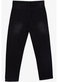 Resim Breeze Kız Çocuk Kot Pantalon Cepli 10-14 Yaş, Siyah Siyah 