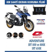 Resim Qj Motor Adventure Srt 800/800X ve SRT650X Serisi Motosiklet Ekran Km Koruyucu 