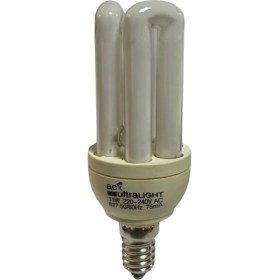 Resim Ack 11W E14 Duy Sarı Işık Ampul 