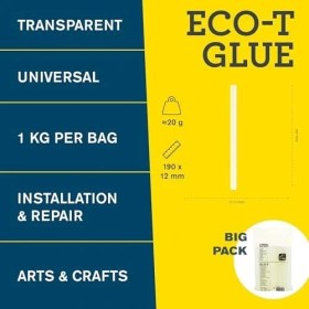 Resim Eco-T Silikon Çubuk, Saydam 