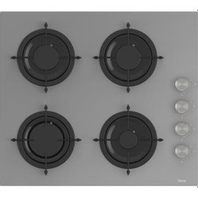 Resim Ferre QMS63CPR - CS208 - D088 Gri Duplin Ankastre Set 