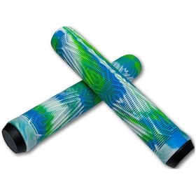 Resim Epic 165mm Beyaz Yeşil Mavi Bmx Dirt Jump Bisiklet Elcik Yeşil 