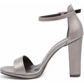 Resim Gedikpaşalı Ays 21Y 6300 Platin Bayan Ayakkabı Abiye (520354847) 35 